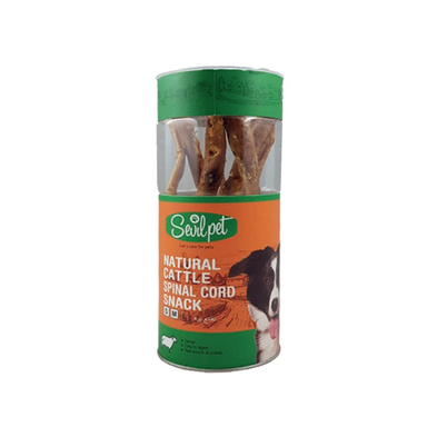تشویقی سگ سویل پت مدل Natural Cattle Spinal Cord وزن 100 گرم