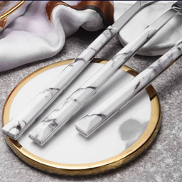 سرویس قاشق و چنگال 33 پارچه جی فی نی مدل W-Marble