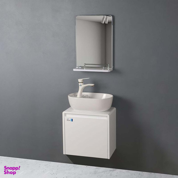 ست کابینت و روشویی دلفین (Dolphin) مدل 2742 به همراه آینه