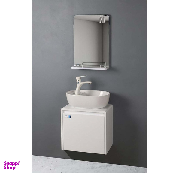 ست کابینت و روشویی دلفین (Dolphin) مدل 2742 به همراه آینه