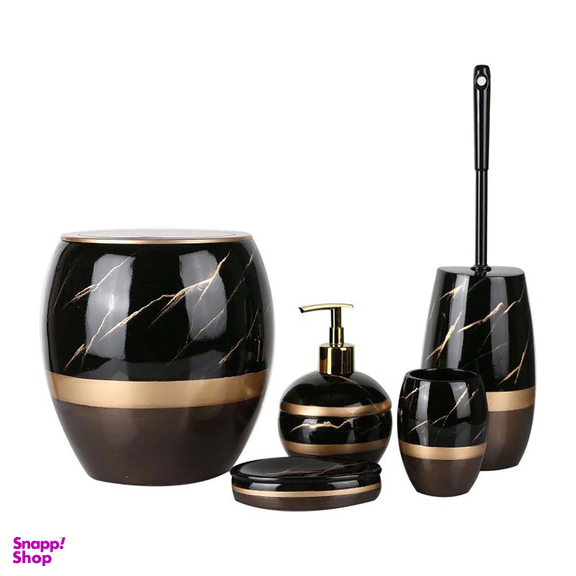 ست سرویس بهداشتی 5 پارچه دلفین (Dolphin) مدل FN-11051-1