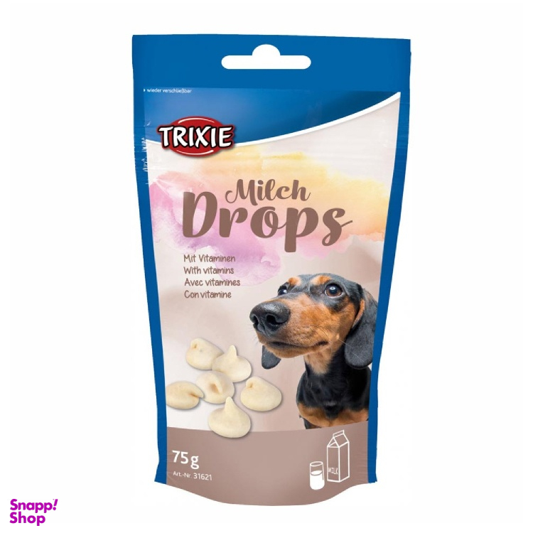 تشویقی سگ تریکسی (Trixie) مدل Milch Drops وزن 75 گرم