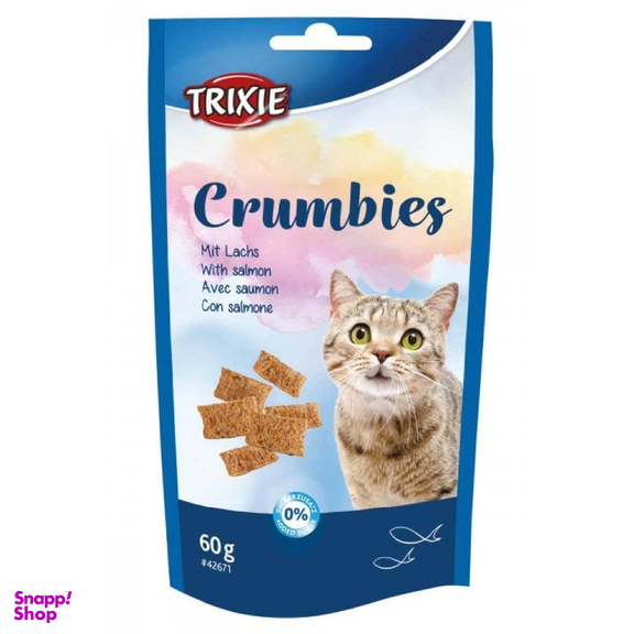 تشویقی گربه تریکسی (Trixie) مدل Crumbies وزن 60 گرم