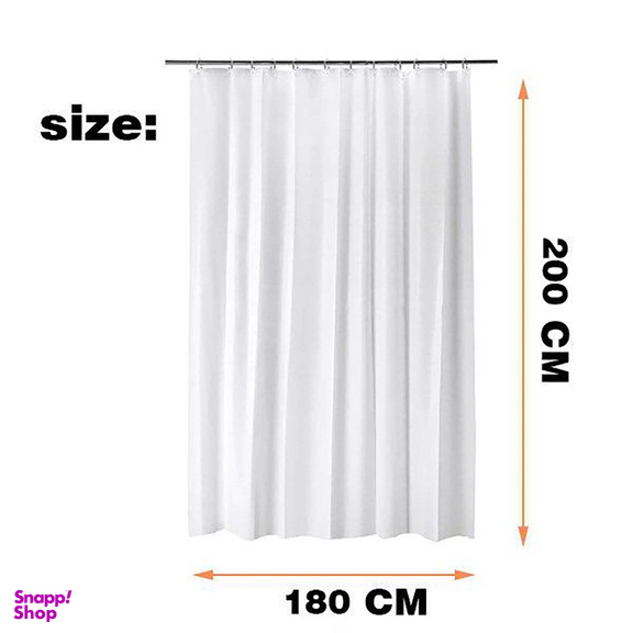 پرده حمام پیسو (Piso) مدل BZ-38 سایز 180×200 سانتی متر