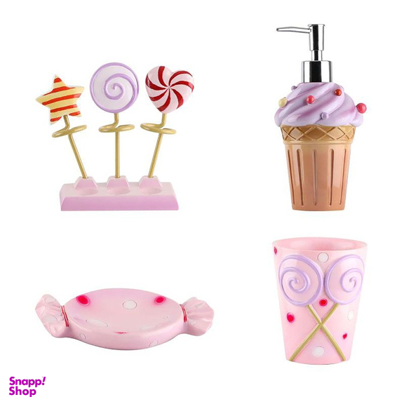 ست سرویس بهداشتی 4 پارچه دلفین (Dolphin) مدل Kids