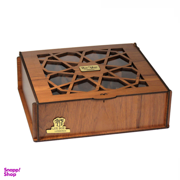 جعبه هدیه دمنوش و چای کیسه ای لوکس باکس (Luxe Box) کد LB031