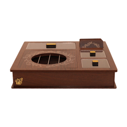 جعبه پذیرایی لوکس باکس (Luxe Box) مدل وارمر کد LB112-10 به همراه زیر لیوانی