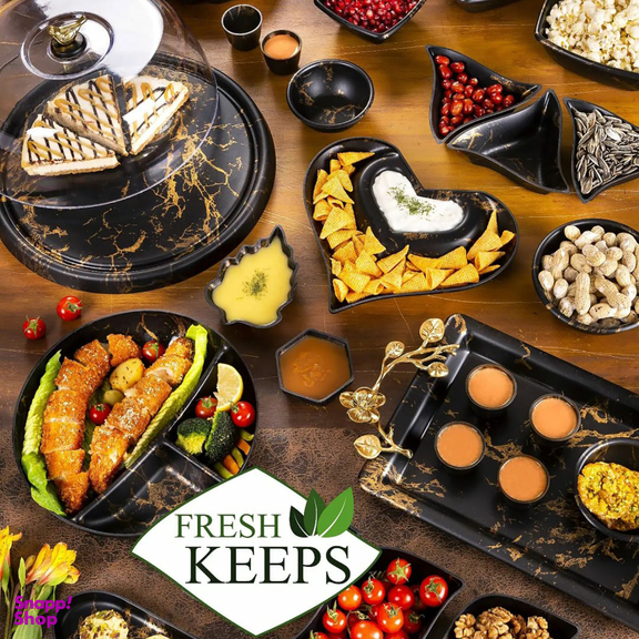 کیک خوری فرش کیپس (Fresh Keeps) طرح ماربل کد 15
