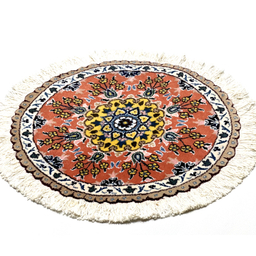 قالیچه دستباف نایین (Naein) مدل سارا زمینه آجری