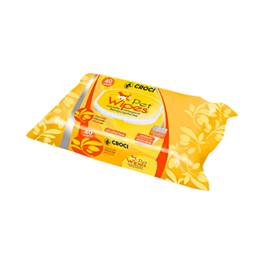 دستمال مرطوب سگ و گربه جیلز (Gills) با رایحه آرگان بسته 40 عددی