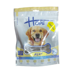 تشویقی سگ هوپ (Hope) با طعم اسنک چیپس سیرابی سفید گوساله وزن 50 گرم
