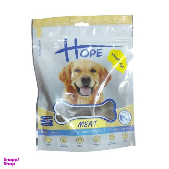 تشویقی سگ هوپ (Hope) با طعم اسنک چیپس سیرابی سفید گوساله وزن 50 گرم