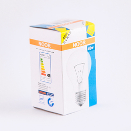 لامپ رشته ای 40 وات نور(Noor) مدل CLEAR پایه E27 بسته 6 عددی