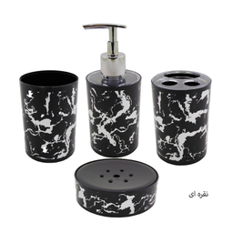 ست سرویس بهداشتی 4 پارچه رزمن (Rose Man) کد 4040