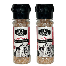 نمک دریا سگ و گربه رویال فید مدل 01 Sea Salt وزن 150 گرم بسته 2 عددی