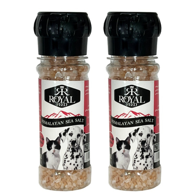 نمک دریا سگ و گربه رویال فید مدل 01 Sea Salt وزن 150 گرم بسته 2 عددی