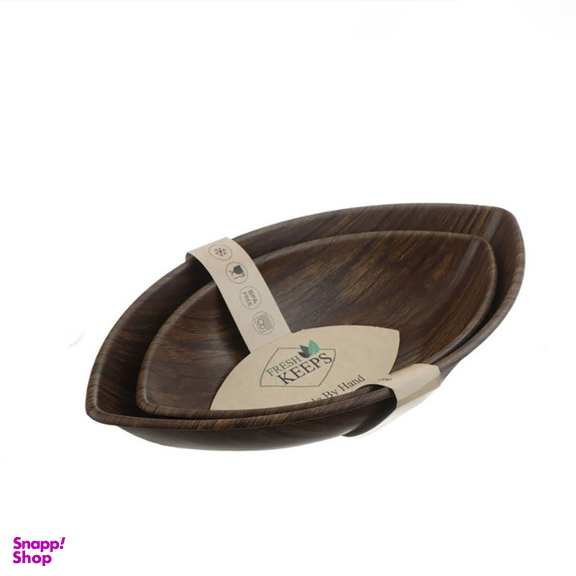 کشکول فرش کیپس طرح چوب مدل 01 مجموعه 2 عددی