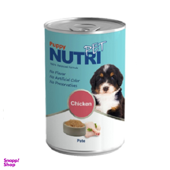 کنسرو توله سگ نوتری پت مدل Puppy وزن 425 گرم بسته 4 عددی
