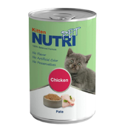 کنسرو بچه گربه نوتری پت مدل Kitten وزن 425 گرم بسته 4 عددی