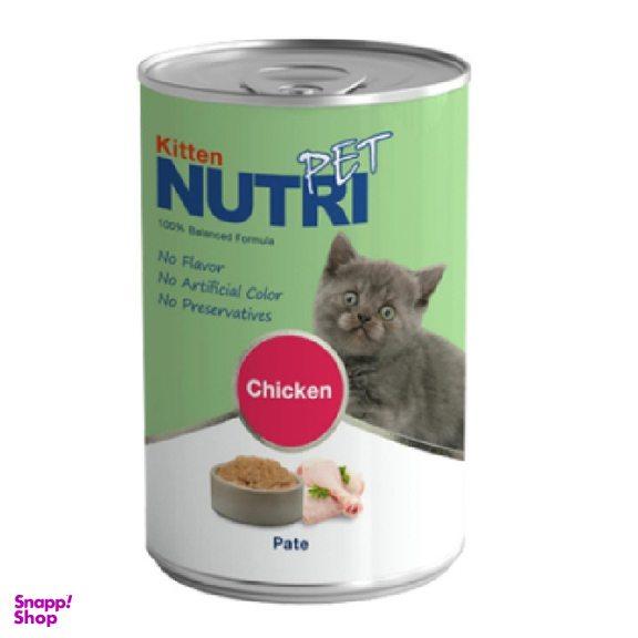 کنسرو بچه گربه نوتری پت مدل Kitten وزن 425 گرم بسته 4 عددی