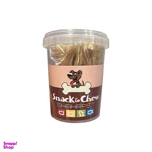 استخوان تشویقی سگ شهرپت (ShahrPet) مدل B4 وزن 200 گرم بسته 4 عددی
