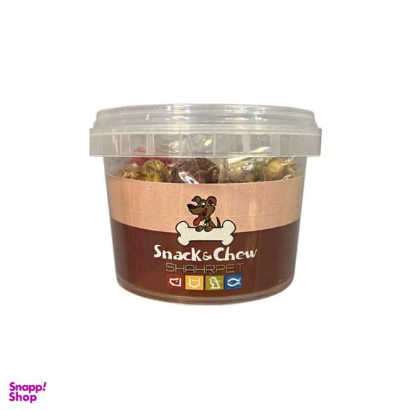 استخوان تشویقی سگ شهرپت (ShahrPet) مدل MB-Mix وزن 110 گرم بسته 10 عددی