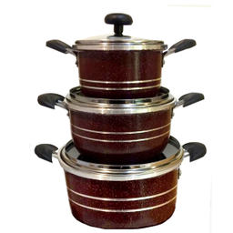سرویس پخت و پز 6 پارچه طرح لانه زنبوری