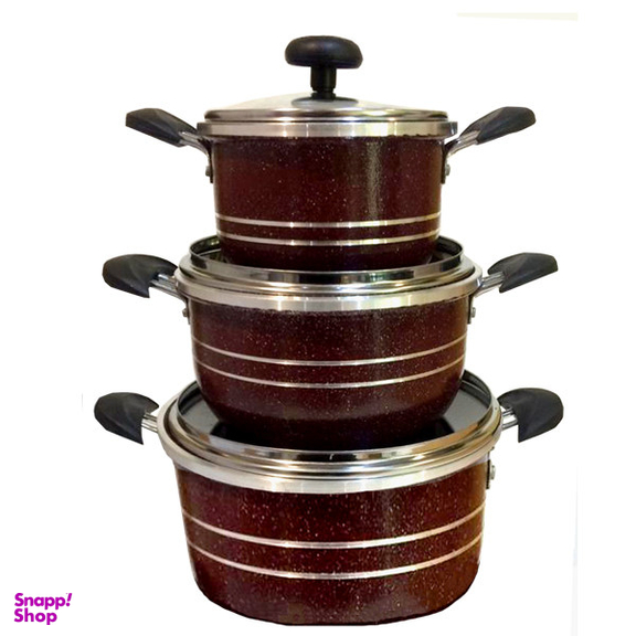 سرویس پخت و پز 6 پارچه طرح لانه زنبوری