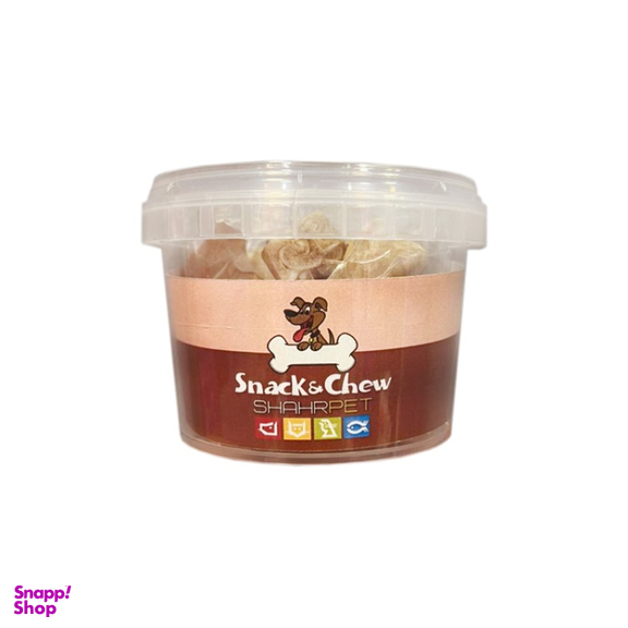 استخوان تشویقی سگ شهرپت (ShahrPet) مدل B2 وزن 120 گرم بسته 10 عددی