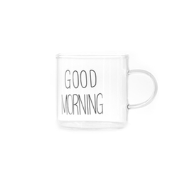 فنجان قهوه خوری مدل Good Morning بسته 6 عددی
