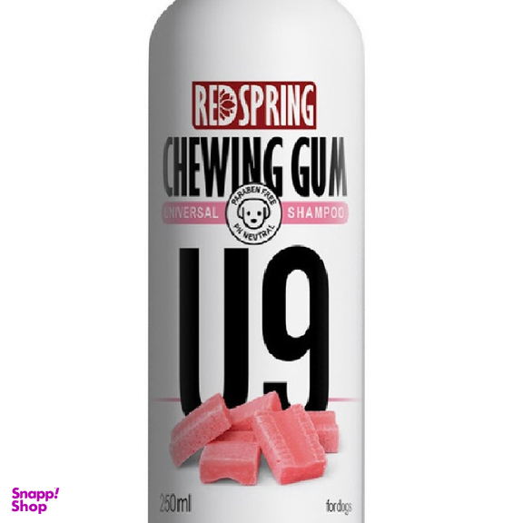 شامپو سگ رداسپرینگ (Red Spring) مدل Chewing Gum وزن 250 گرم