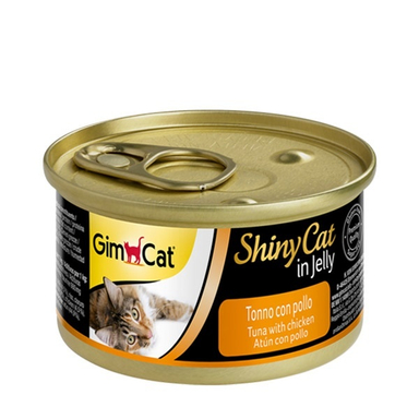 کنسرو گربه جیم کت طعم ماهی تن و مرغ وزن 70 گرم