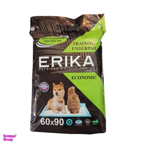 پد بهداشتی حیوانات اریکا (Erika) مدل اقتصادی بسته 5 عددی