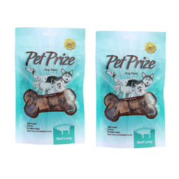 تشویقی سگ پت پرایز (Pet Prize) مدل Beef Lung وزن 40 گرم بسته 2 عددی
