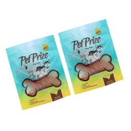 تشویقی سگ پت پرایز (Pet Prize) مدل Chicken Soft Fillet وزن 50 گرم بسته 2 عددی