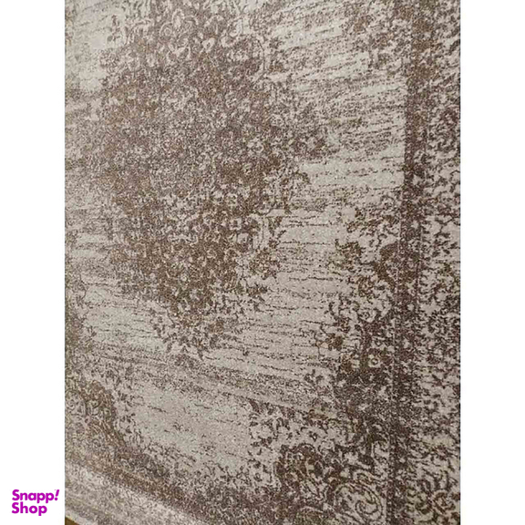 فرش ماشینی ساوین (Savin) کد4062 رنگ زمینه نقره‌ ای