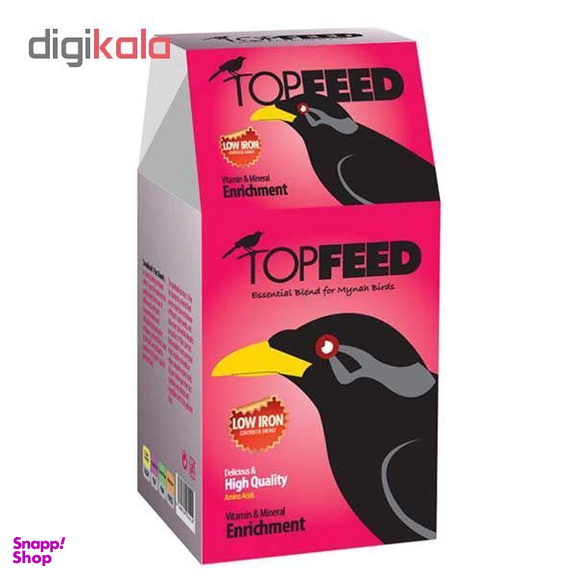 غذای مرغ مینا تاپ فید (Top Feed) کد 004 مقدار 1 کیلوگرم