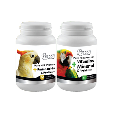 پودر مکمل آمینو اسید پرنده پرسا مدل Probiotic وزن 200 گرم مجموعه 2 عددی