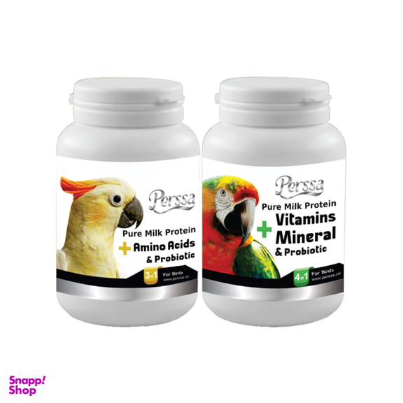 پودر مکمل آمینو اسید پرنده پرسا مدل Probiotic وزن 200 گرم مجموعه 2 عددی