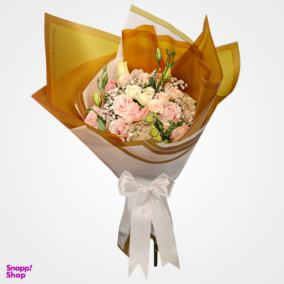 دسته گل رز گل بازار (Gol Bazar) مدل آلیس