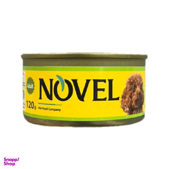کنسرو غذای سگ نوول (Novel) مدل Chicken وزن 120 گرم بسته 6 عددی