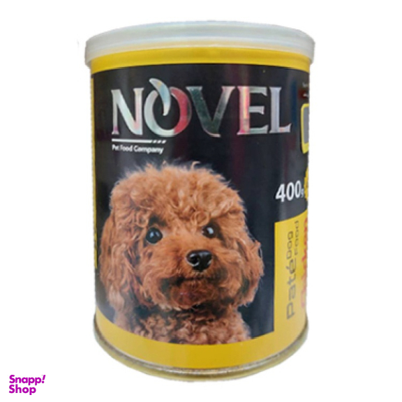 کنسرو سگ نوول (Nouvelle) مدل Chickenpate وزن 400 گرم بسته 6 عددی