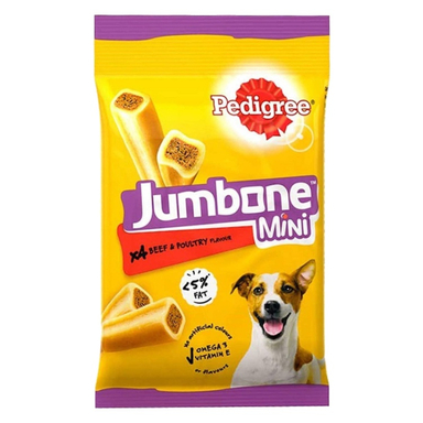 تشویقی سگ پدیگری (Pedigree) مدل Jumbone Mini وزن 160 گرم