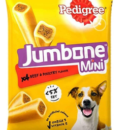 تشویقی سگ پدیگری (Pedigree) مدل Jumbone Mini وزن 160 گرم