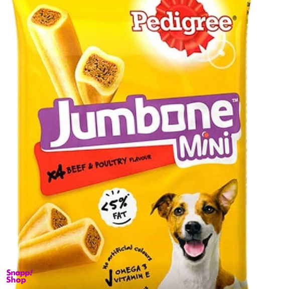 تشویقی سگ پدیگری (Pedigree) مدل Jumbone Mini وزن 160 گرم
