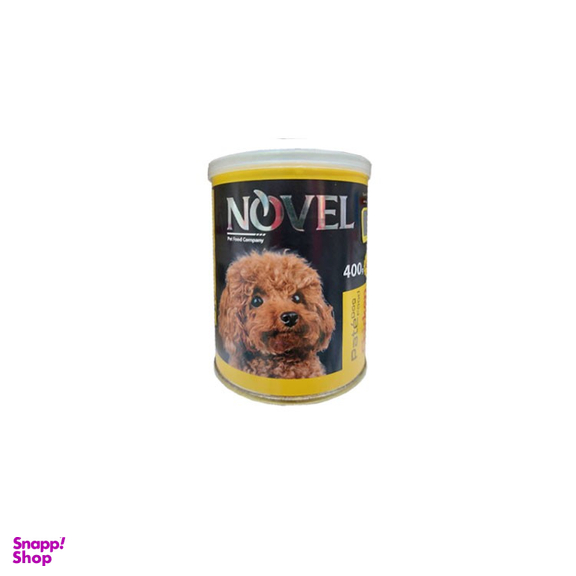 کنسرو غذای سگ نوول لوکس (Novel Luxe) مدل Chickenpate وزن 400 گرم بسته 6 عددی