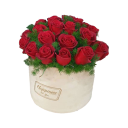 باکس گل طبیعی گرد رز هلندی