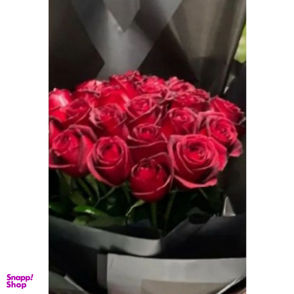 دسته گل رز هلندی رنگ قرمز
