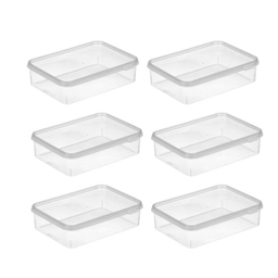 ظرف نگهدارنده پیک نیک (Picnic) کد 675cc بسته 6 عددی