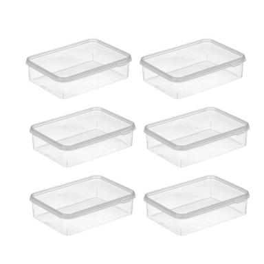 ظرف نگهدارنده پیک نیک (Picnic) کد 675cc بسته 6 عددی